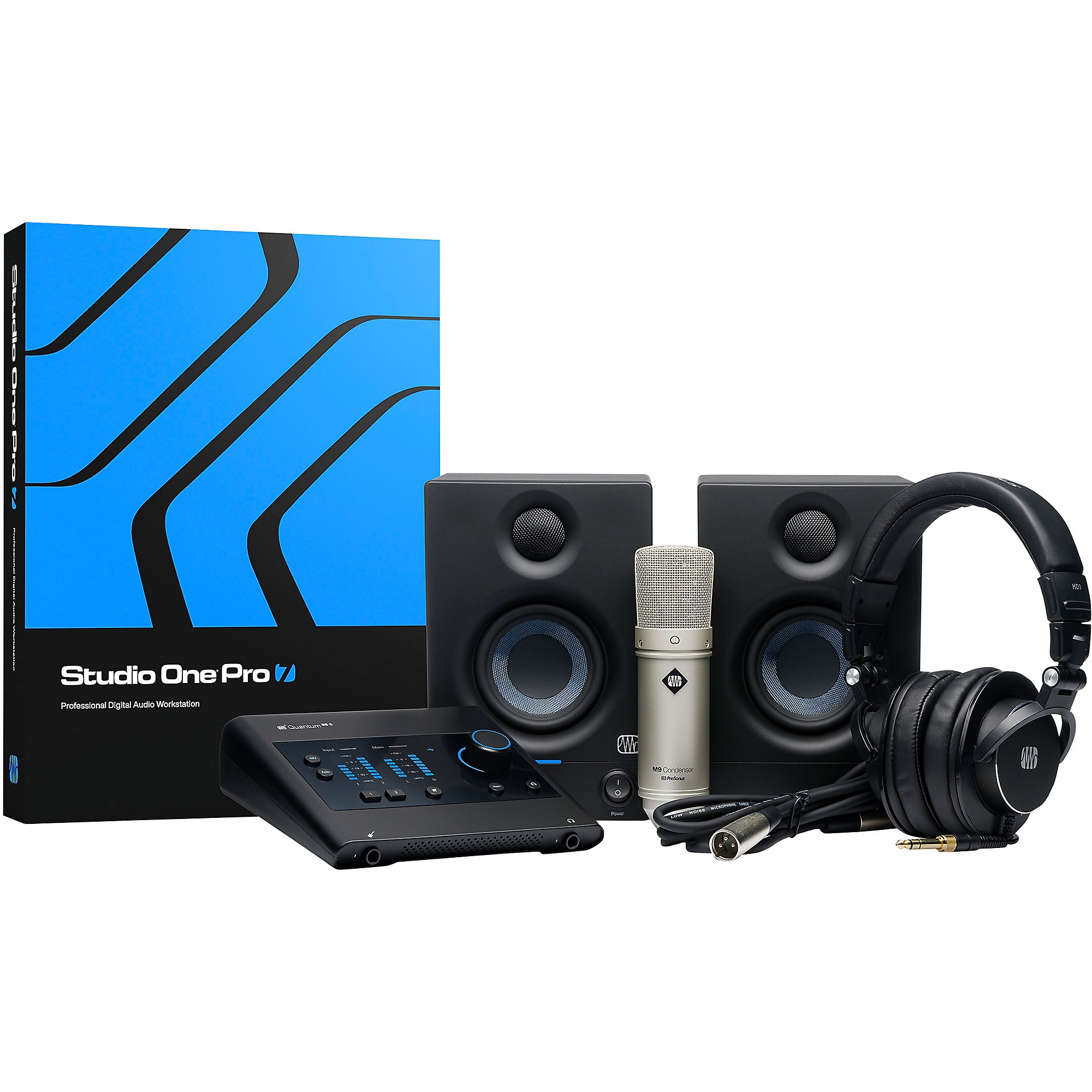 PreSonus Quantum ES 2 Ultimate Recording Bundle | Music & Arts