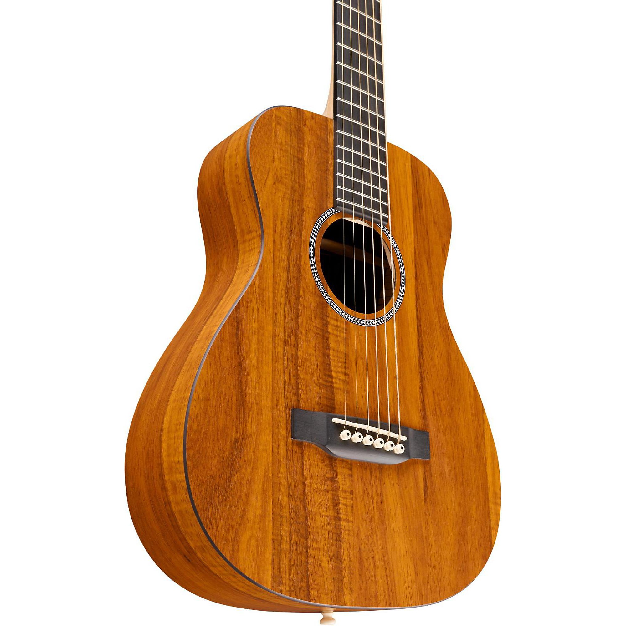 Martin X Series LX Koa Little Martin Left-Handed Acoustic Guitar