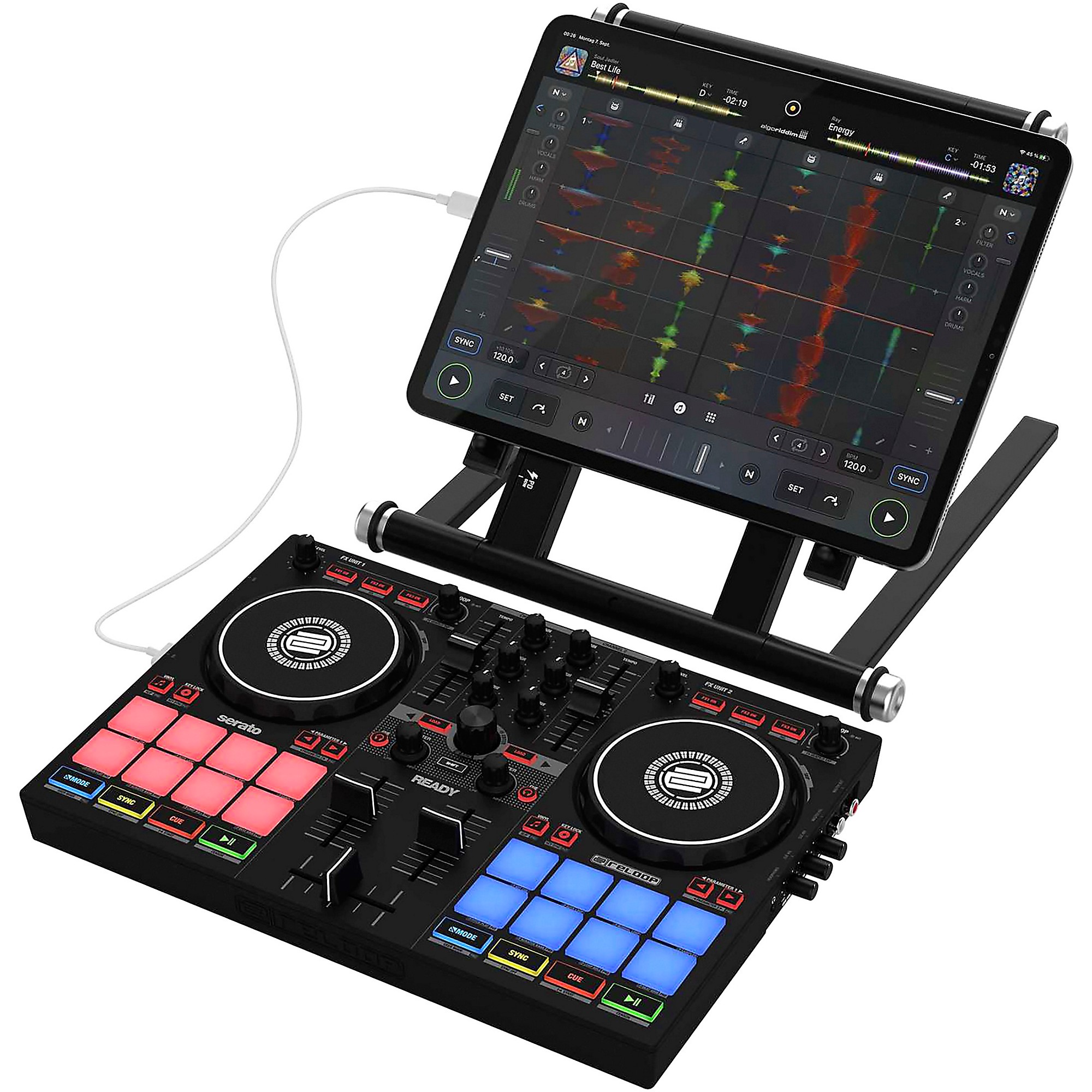 Reloop Ready Portable Performance DJ Controller for Serato | Music