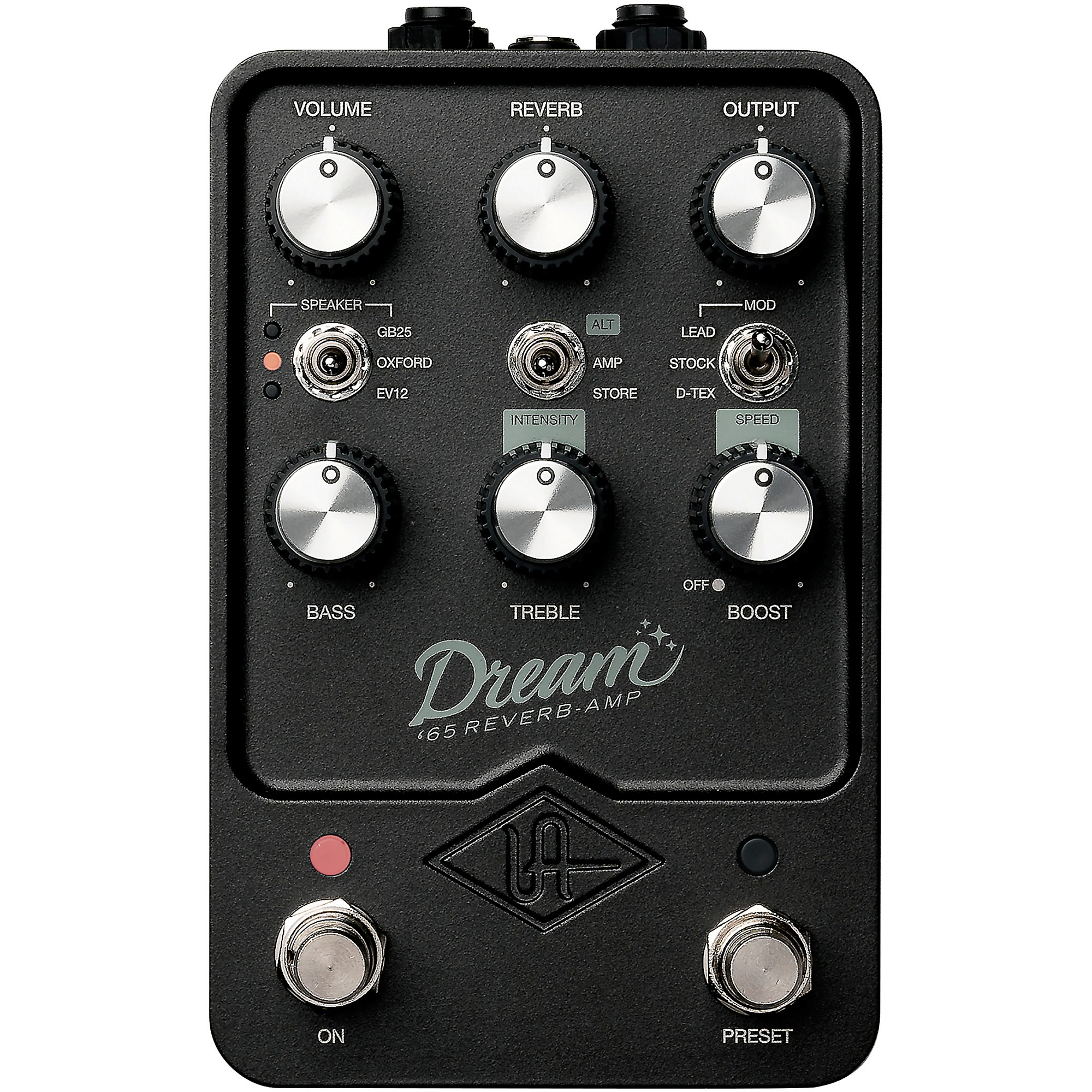 Universal Audio UAFX Dream '65 Reverb Amp Effects Pedal - | Music