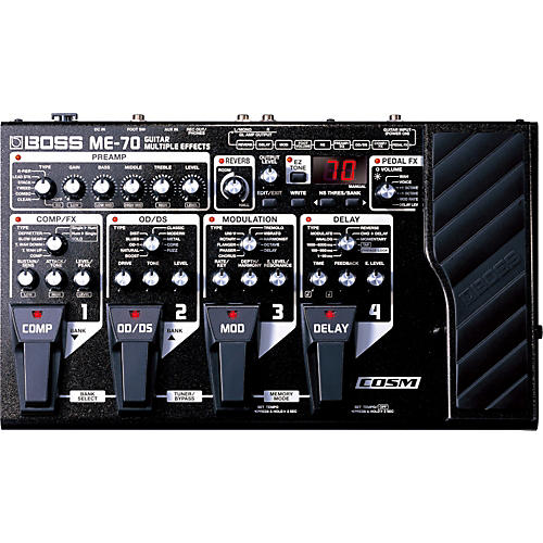 BOSS ME-70 Guitar Multi-Effects Pedal | Musician's Friend