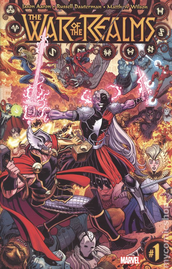 War of the Realms (2019 Marvel) comic books