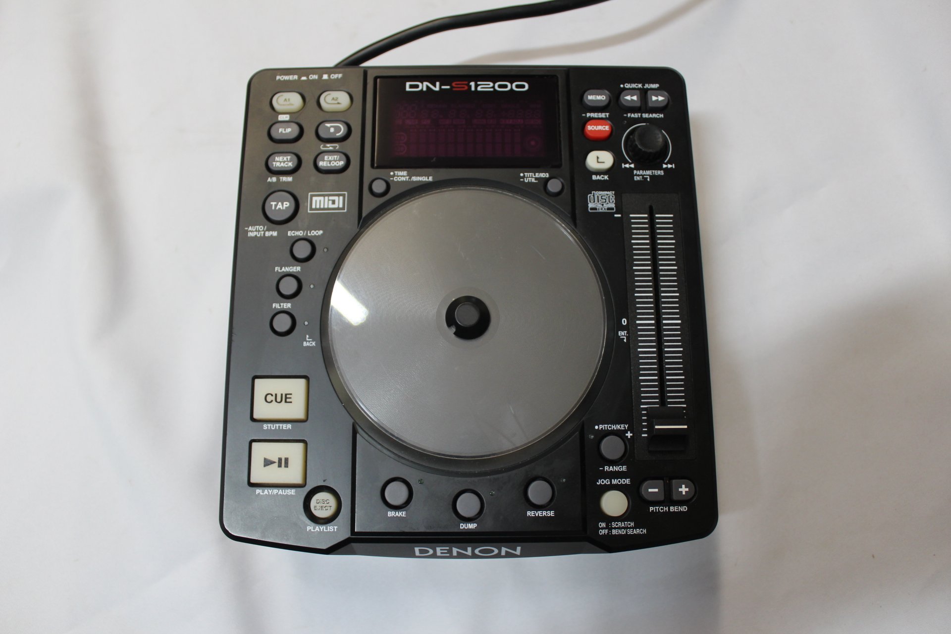 Denon DN-S1200 CD Player/DJ Controller (Consignment) - 0211194178563