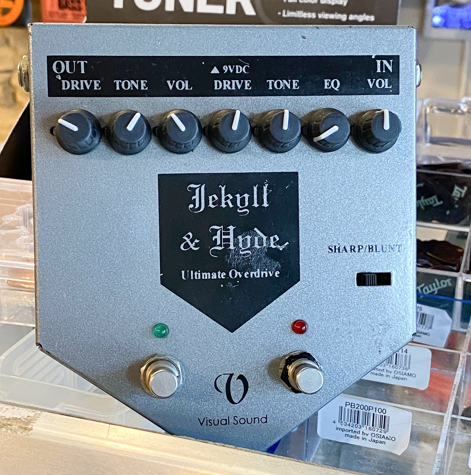 Visual Sound Jekyll & Hyde V1 OD/distortion pedal - JHS Collection