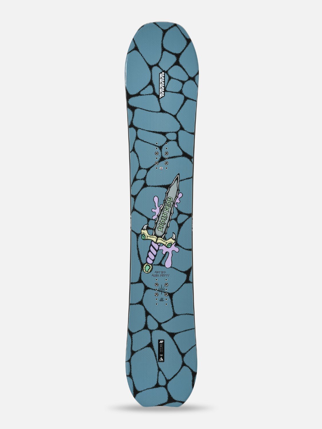 K2 X Brain Dead Passport Limited Edition Snowboard 2025 - 196222951548