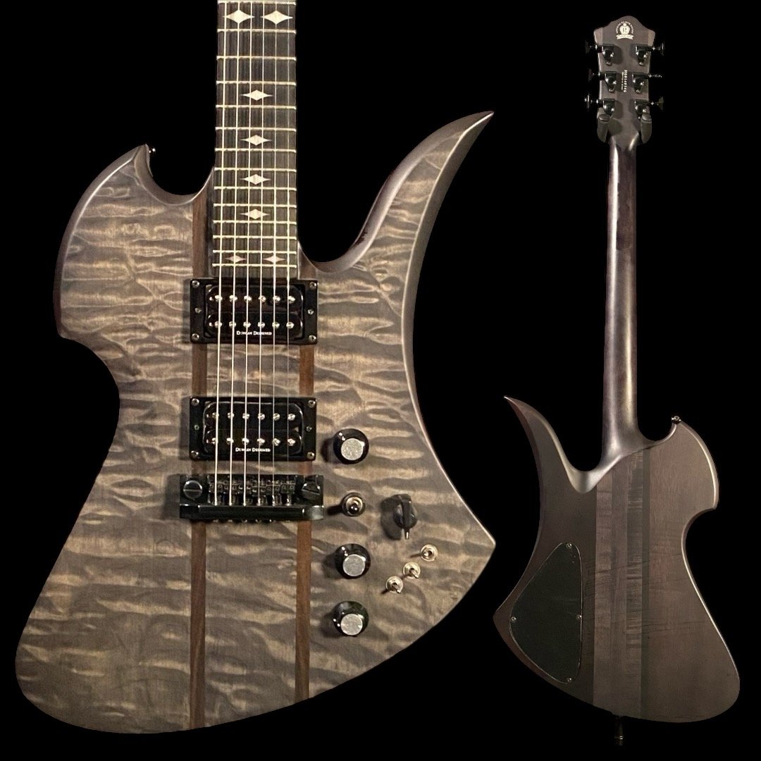 B.C. Rich Mockingbird ST - Trans Black Gloss - Used