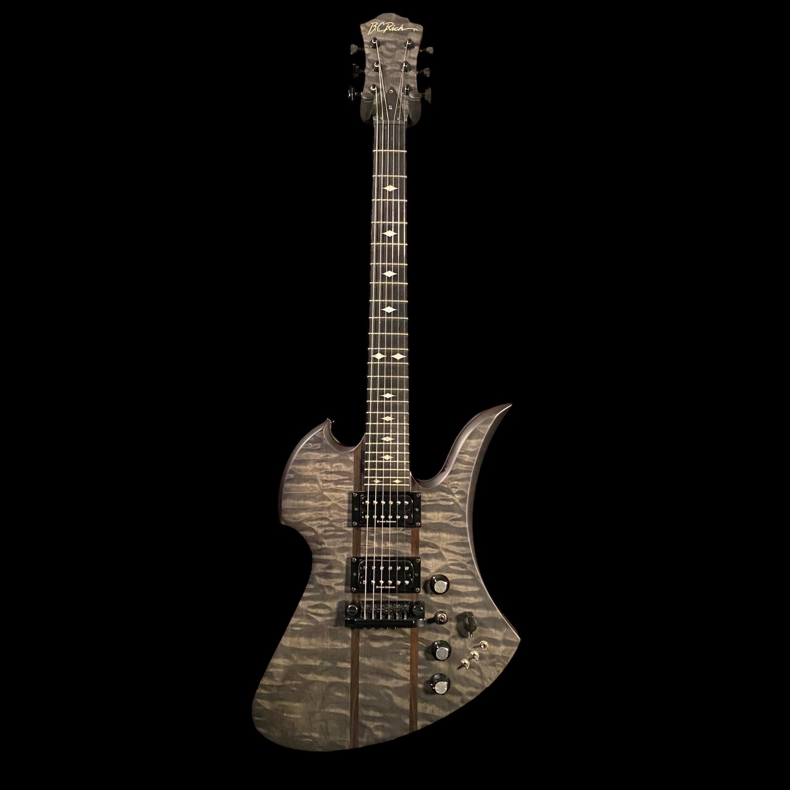 B.C. Rich Mockingbird ST - Trans Black Gloss - Used