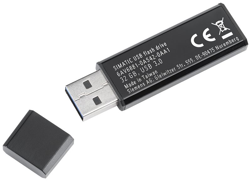 Siemens USB フラッシュドライブ 32 GB, USB 3.0, 6AV68810AS420AA1 | RS