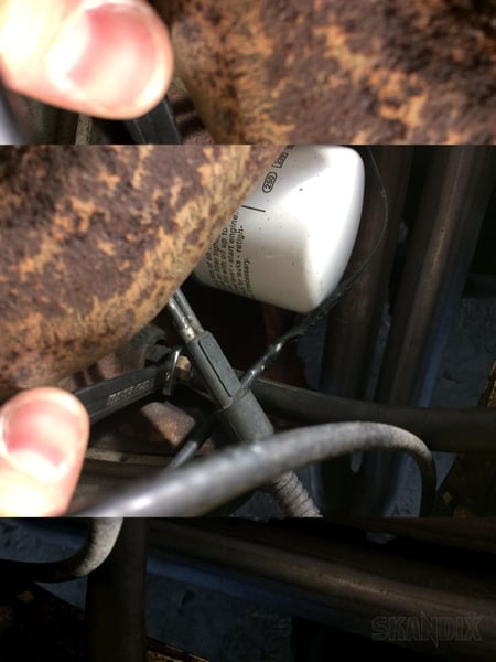 SKANDIX - Technical hints: Replacing disc type core plugs 