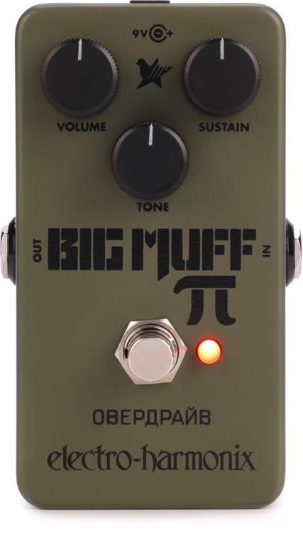 Electro-Harmonix Green Russian Big Muff Pi Fuzz Pedal | Sweetwater
