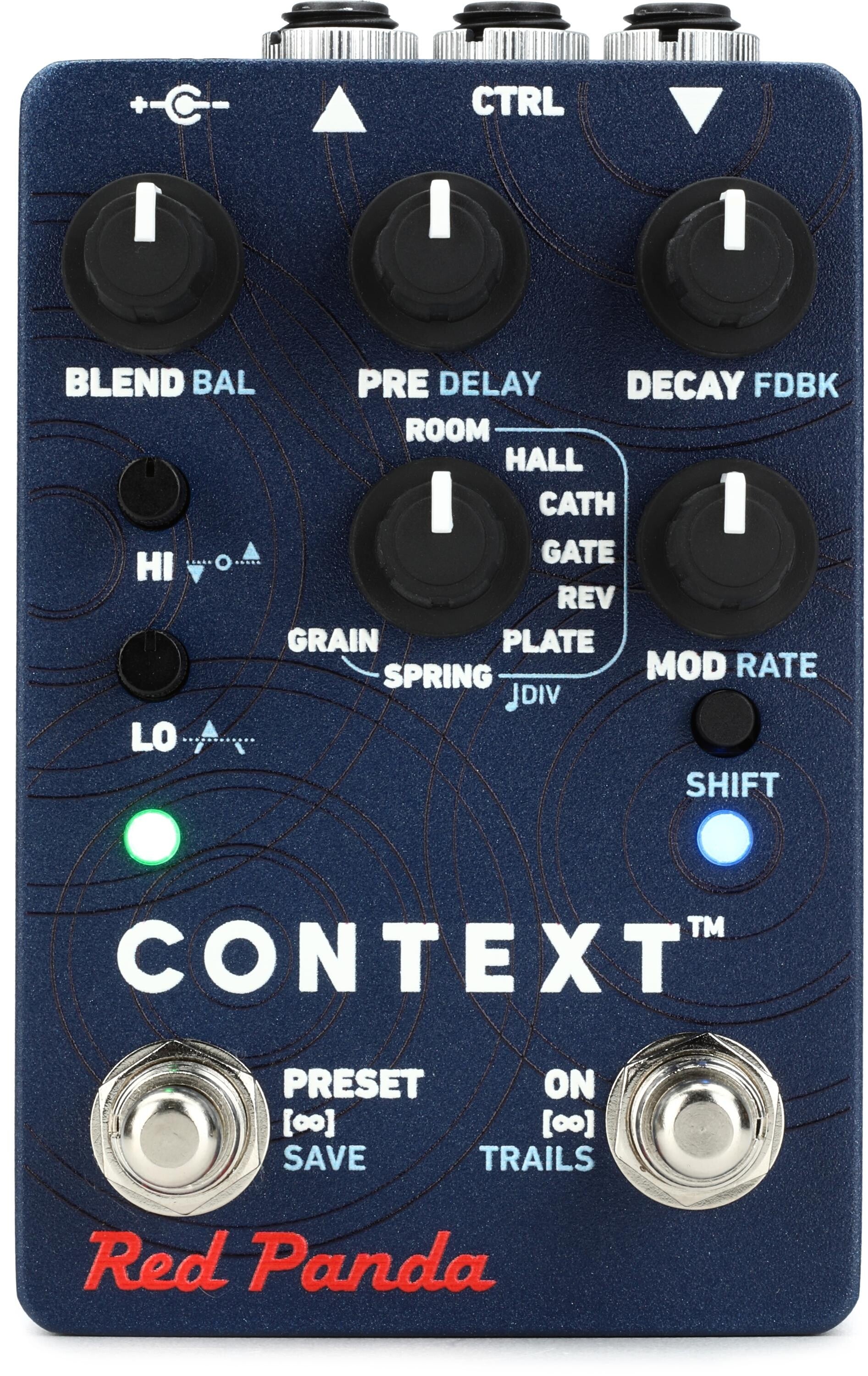 Red Panda Tensor Pitch- and Time-Shifting Pedal | Sweetwater