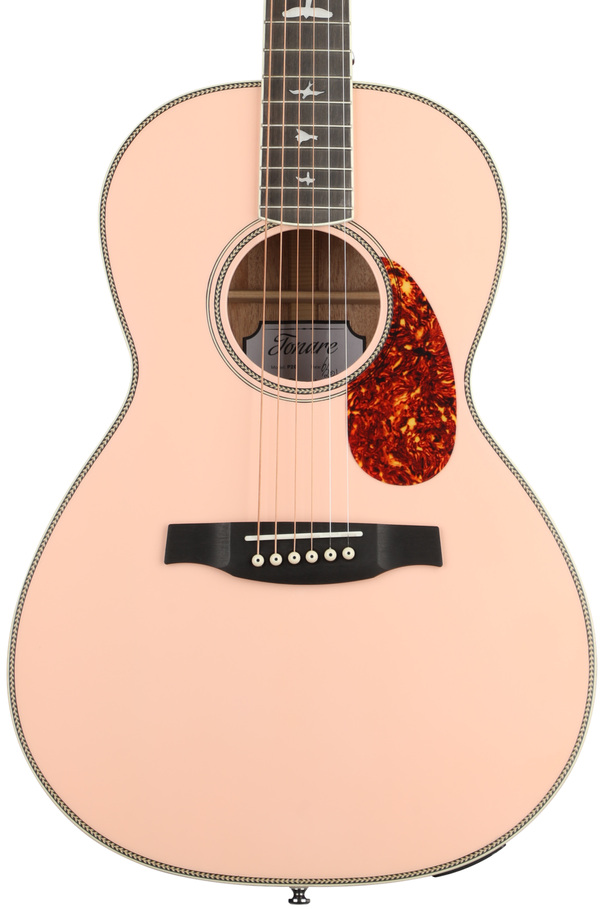PRS SE Parlor P20E Limited Edition Acoustic-electric - Pink Lotus