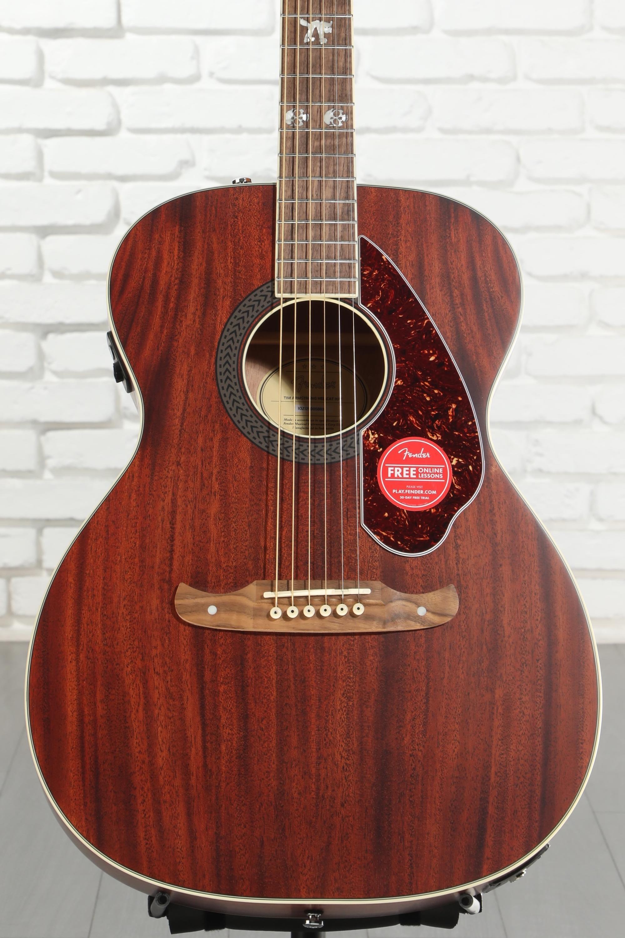 Fender Tim Armstrong Hellcat Acoustic-electric Guitar - Natural