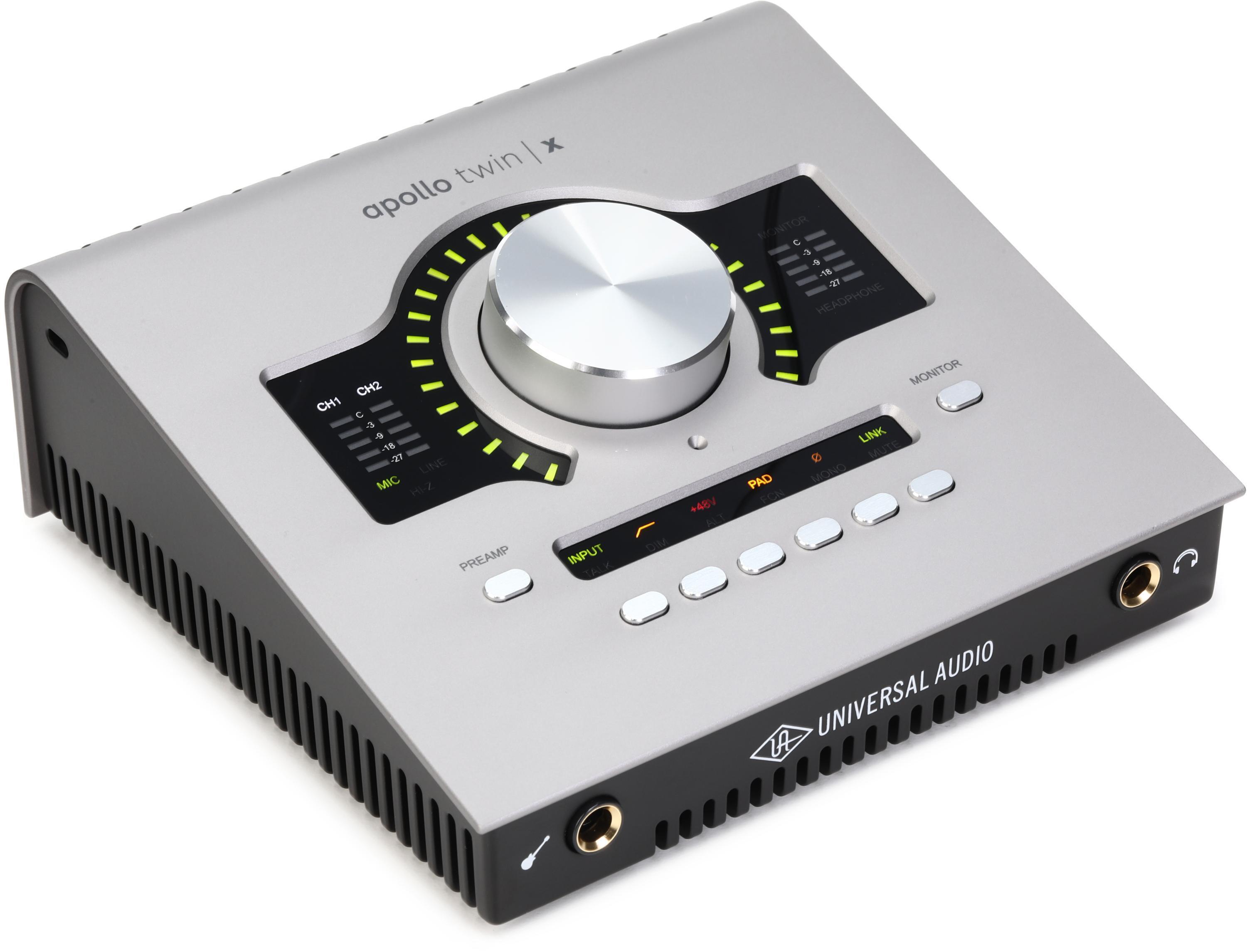 Universal Audio Apollo Twin MKII SOLO 10x6 Thunderbolt Audio