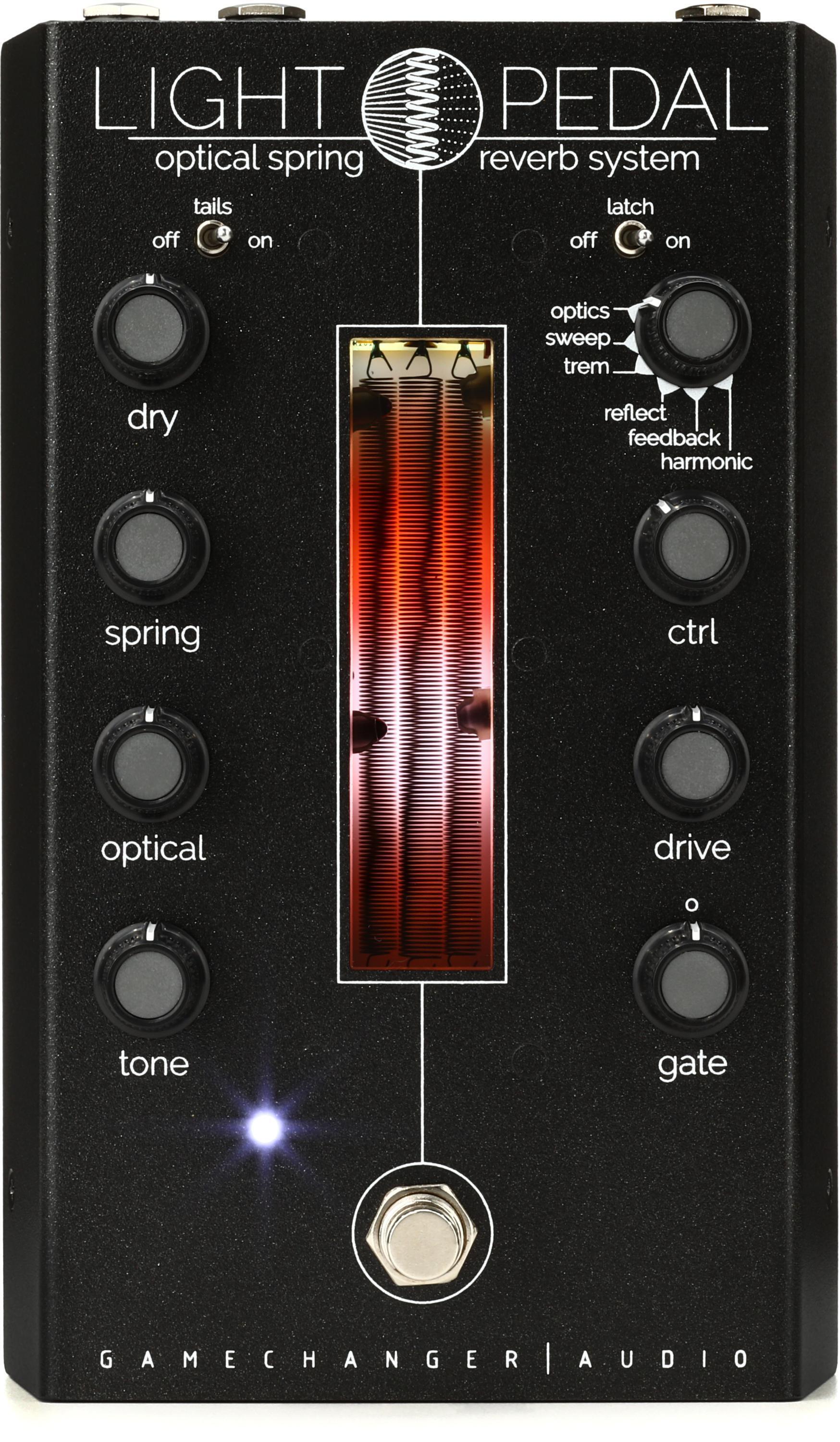 Gamechanger Audio Light Pedal Optical Spring Reverb Pedal | Sweetwater