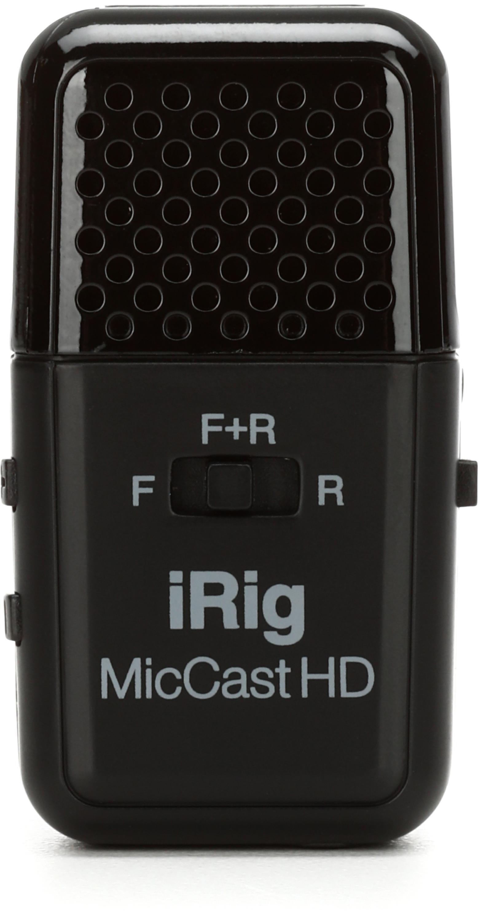 IK Multimedia iRig Mic Cast HD USB & iOS Microphone | Sweetwater