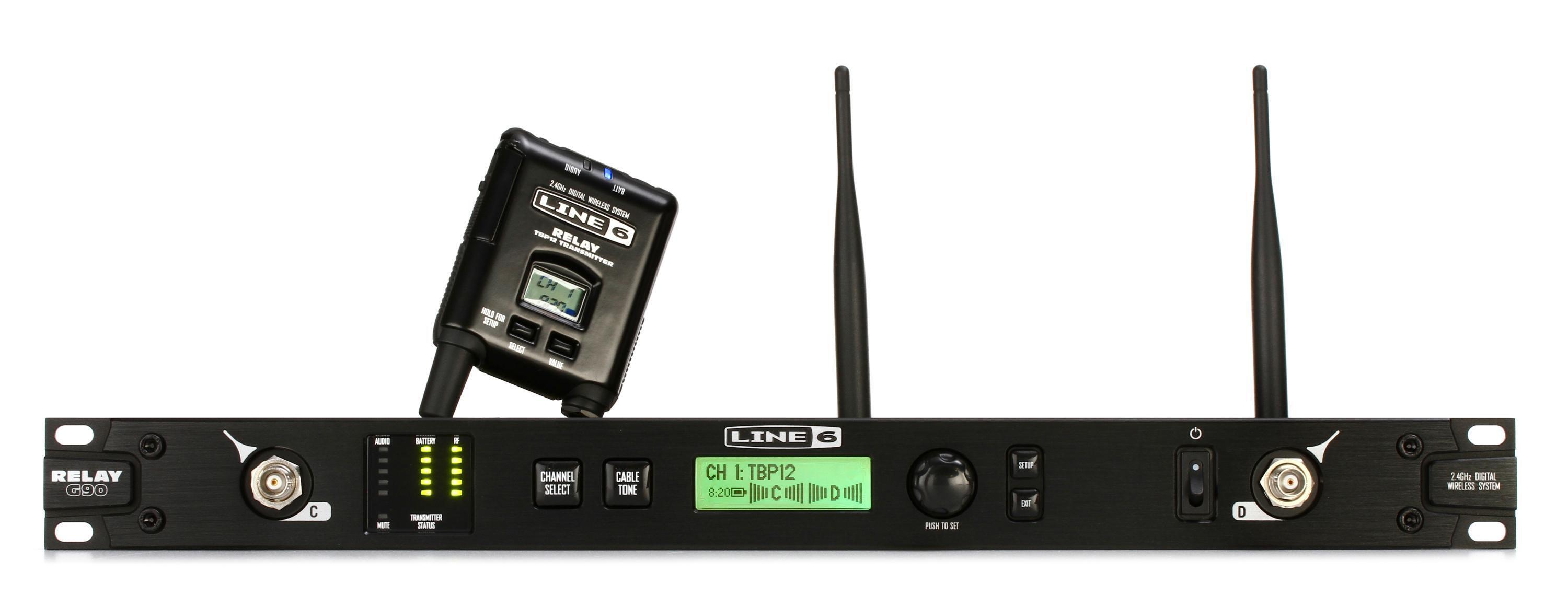 Line 6 Relay G90 Digital Wireless Guitar System | Sweetwater