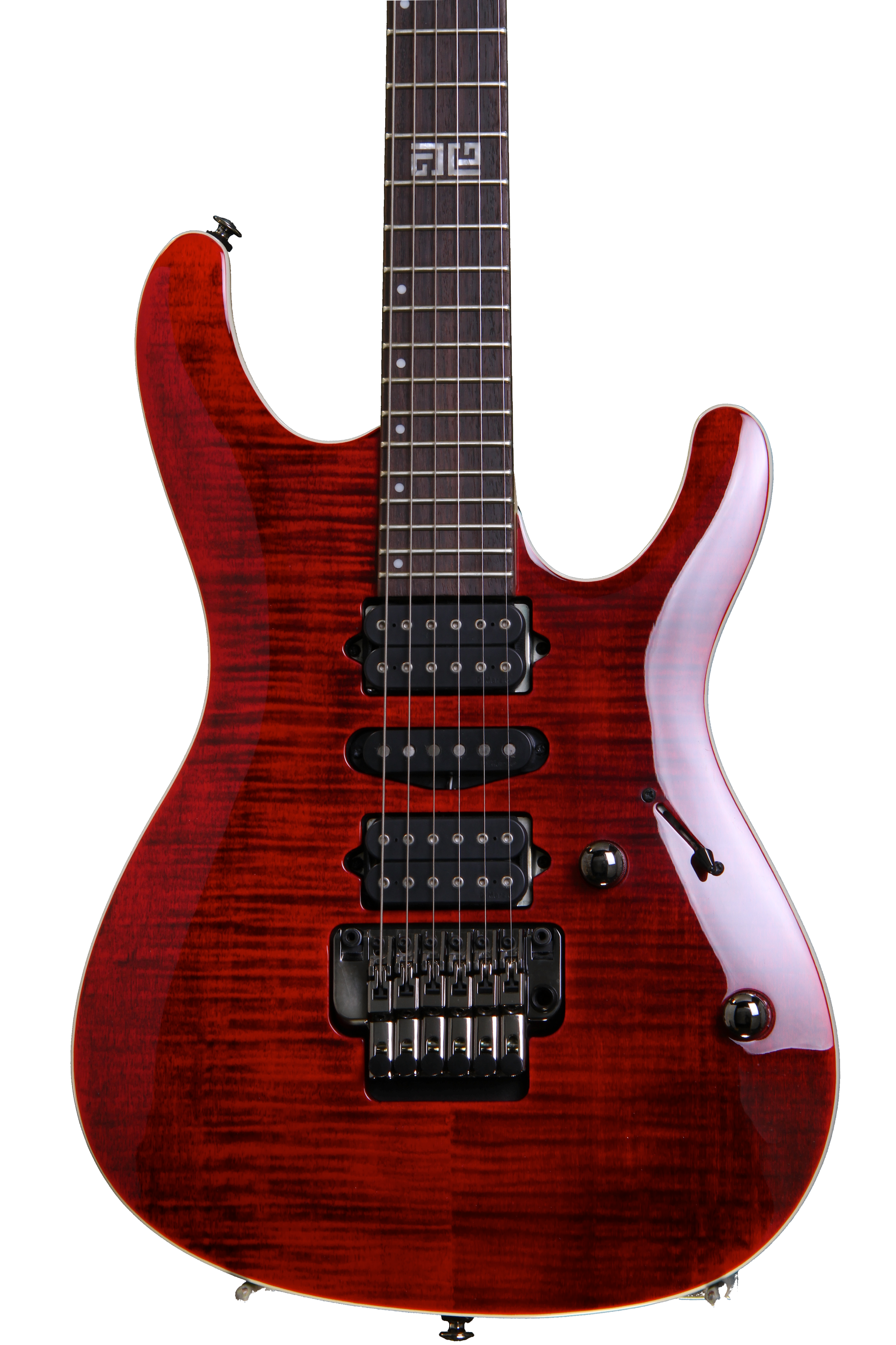 Ibanez KIKO10P Kiko Loureiro Signature Premium - Transparent Ruby