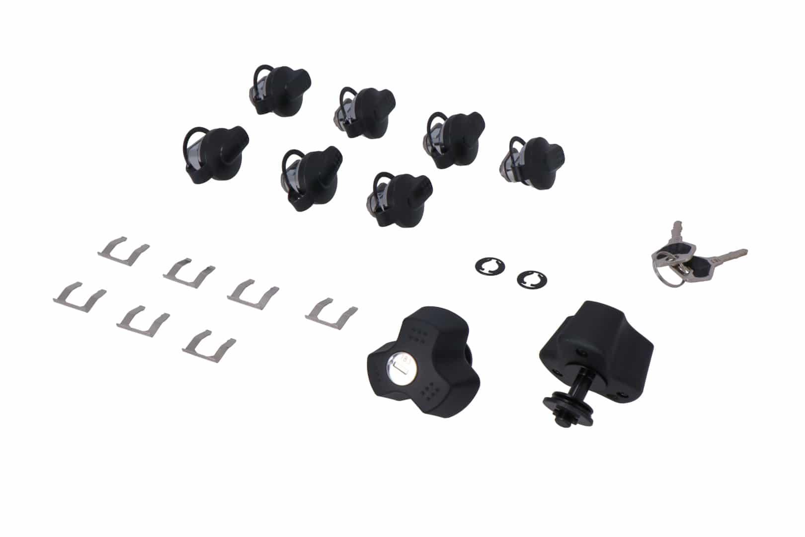 TRAX lock set with seven locks and anti-theft device - SW-MOTECH