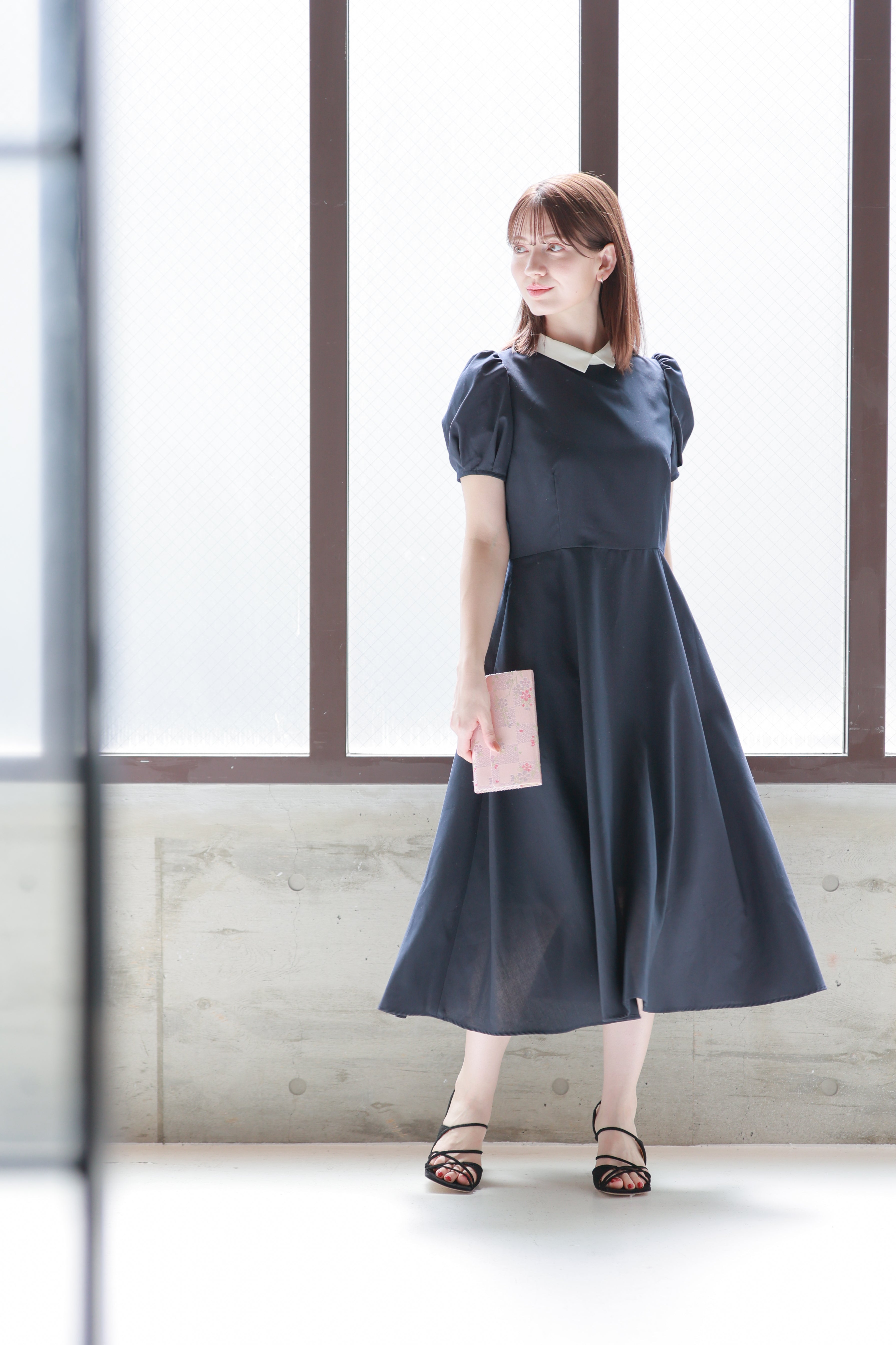 フレアドレス ネイビー – MELETY