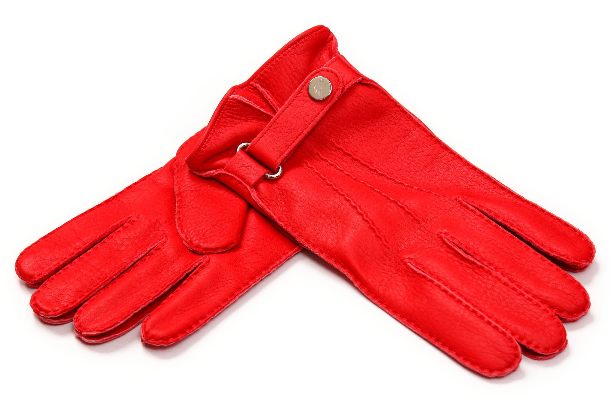 レディース手袋◇ディアスキン◇ボルドー/BORDEAUX 《カシミヤ》 – Merola