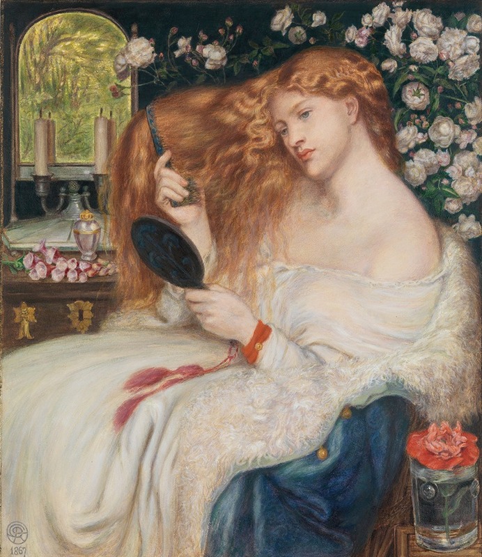 Lady Lilith - Dante Gabriel Rossetti | Artera