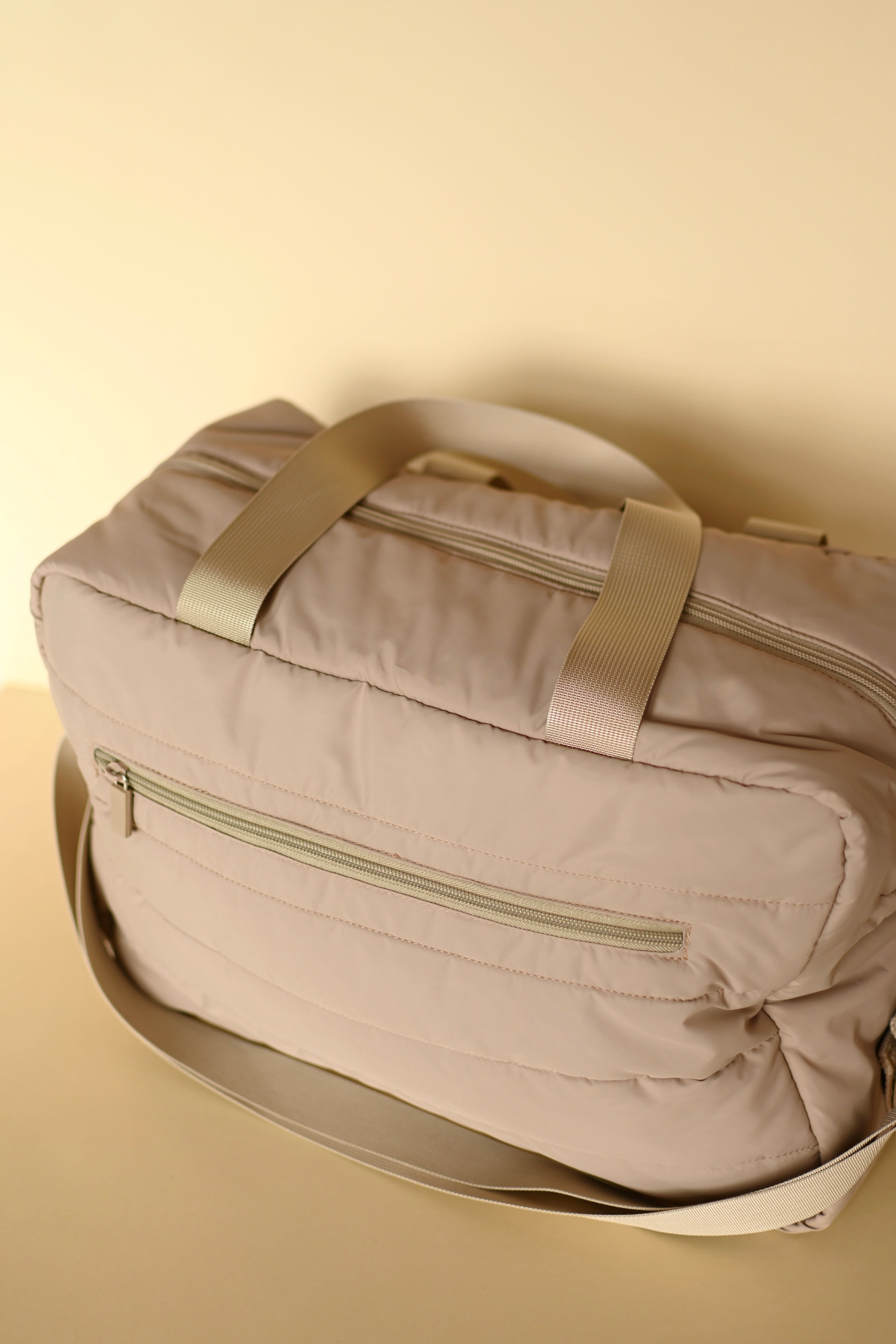 Puffy diaper bag - Latte – MINIKA