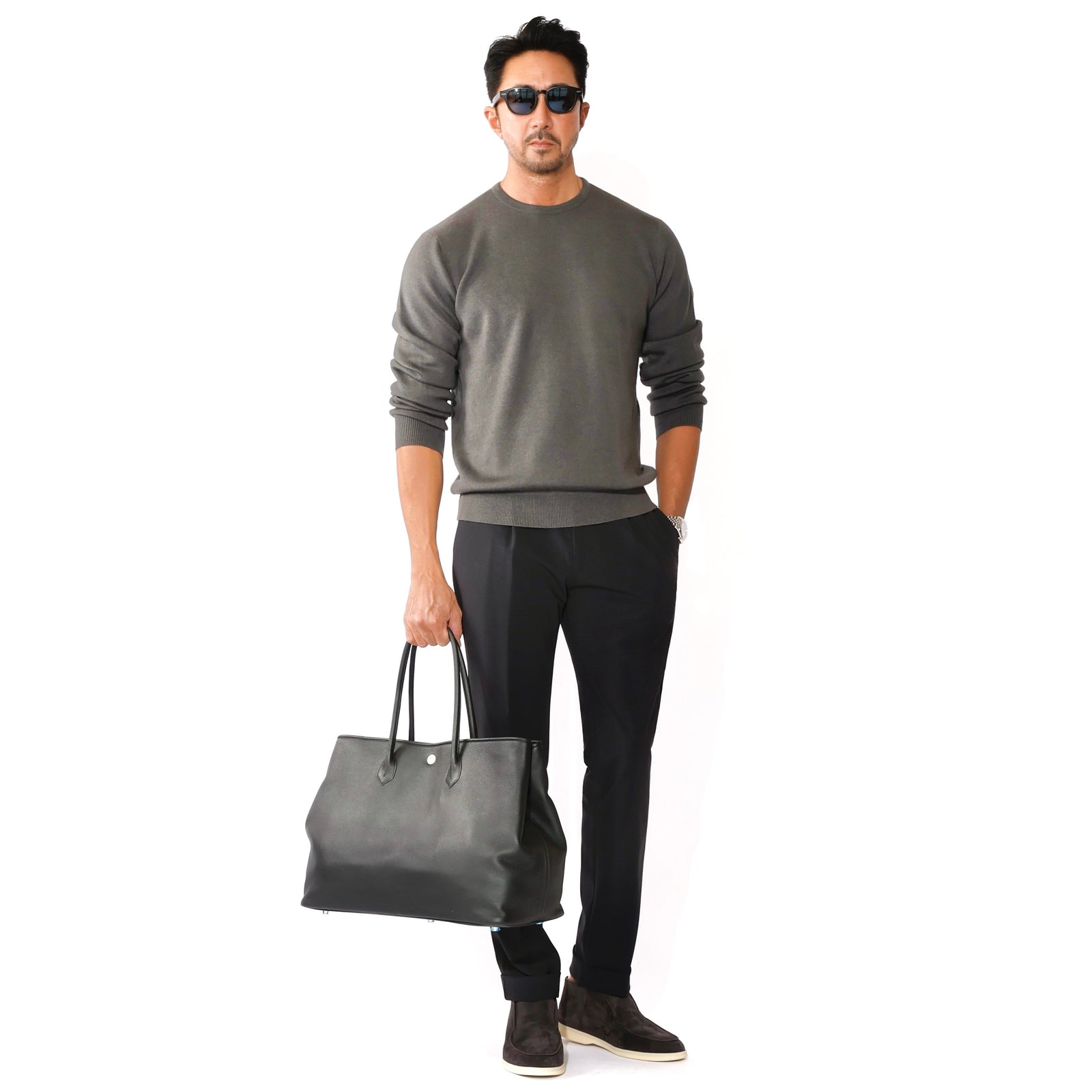 干場別注】941 トートバッグ ブラック – MINIMAL WARDROBE