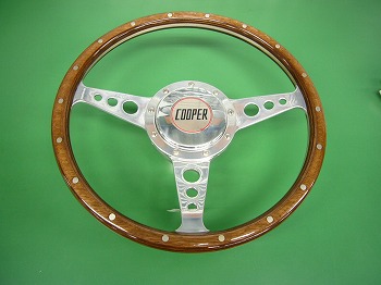 mini moto-lita モトリタ ウッドステアリング ミニ ボス付 ローバー