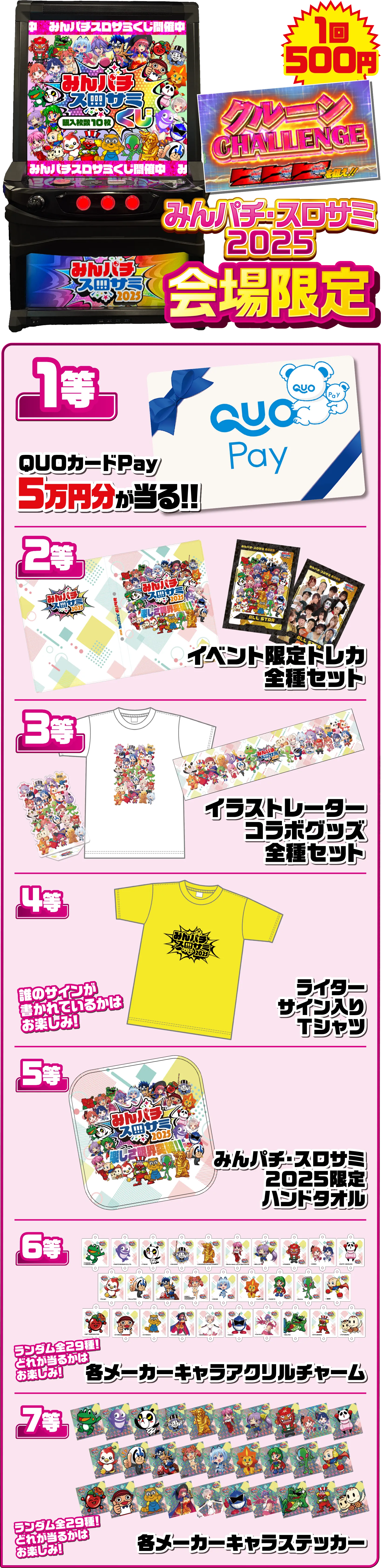 物販 | みんパチ・スロサミ2025