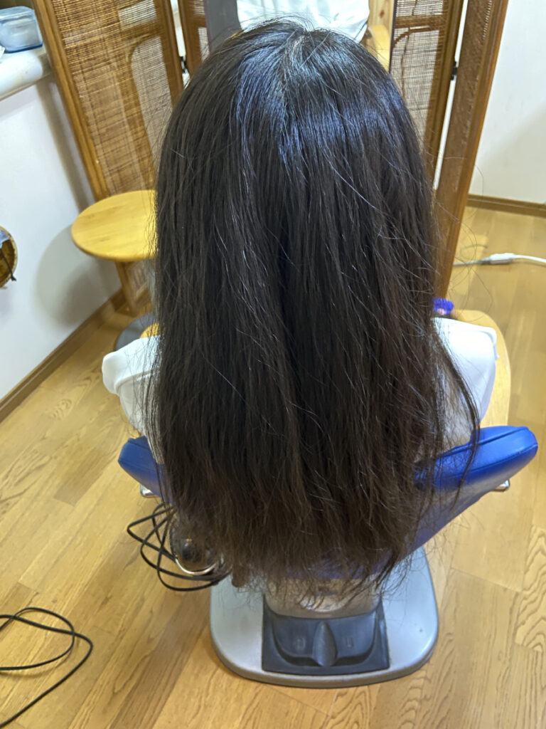 髪質改善ストレート初めの縮毛矯正がメテオ！動画あり | MIANhair