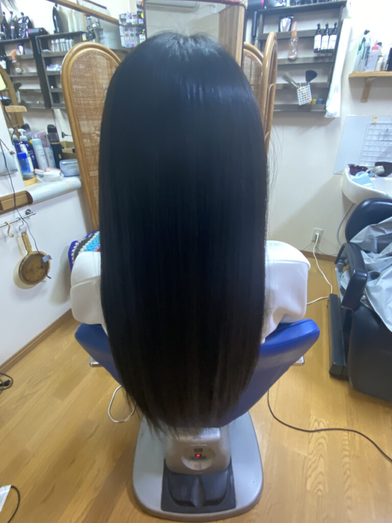 髪質改善ストレート初めの縮毛矯正がメテオ！動画あり | MIANhair