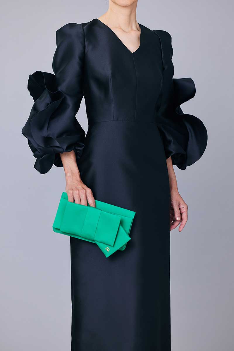 ANTONIO RIVA（アントニオ・リーヴァ）【ミカドシルクドレス（42