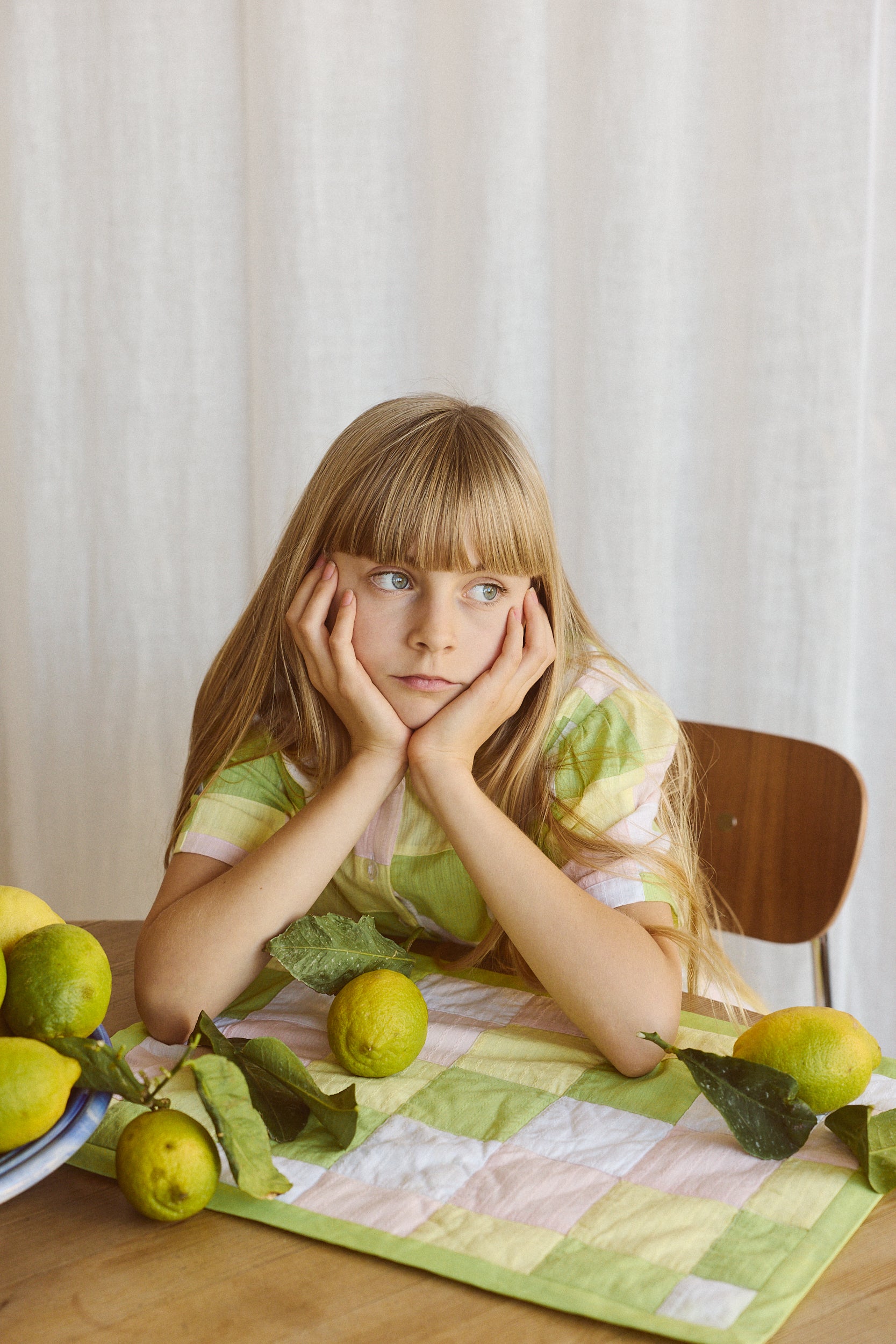 FISH & KIDS / PASTEL PATCHWORK DRESS – Mico Donum