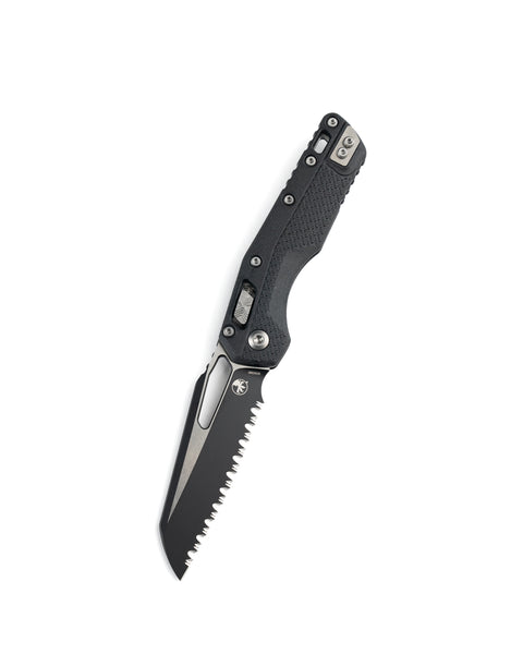MSI® S/E Tri-Grip Polymer Black Full Serrated (210T-3PMBK) – MTK Inc.
