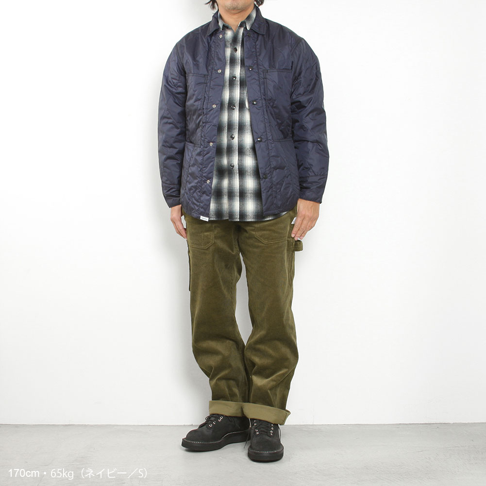 SASSAFRAS[ササフラス]Transplant Jacket Polyester Quilting SF