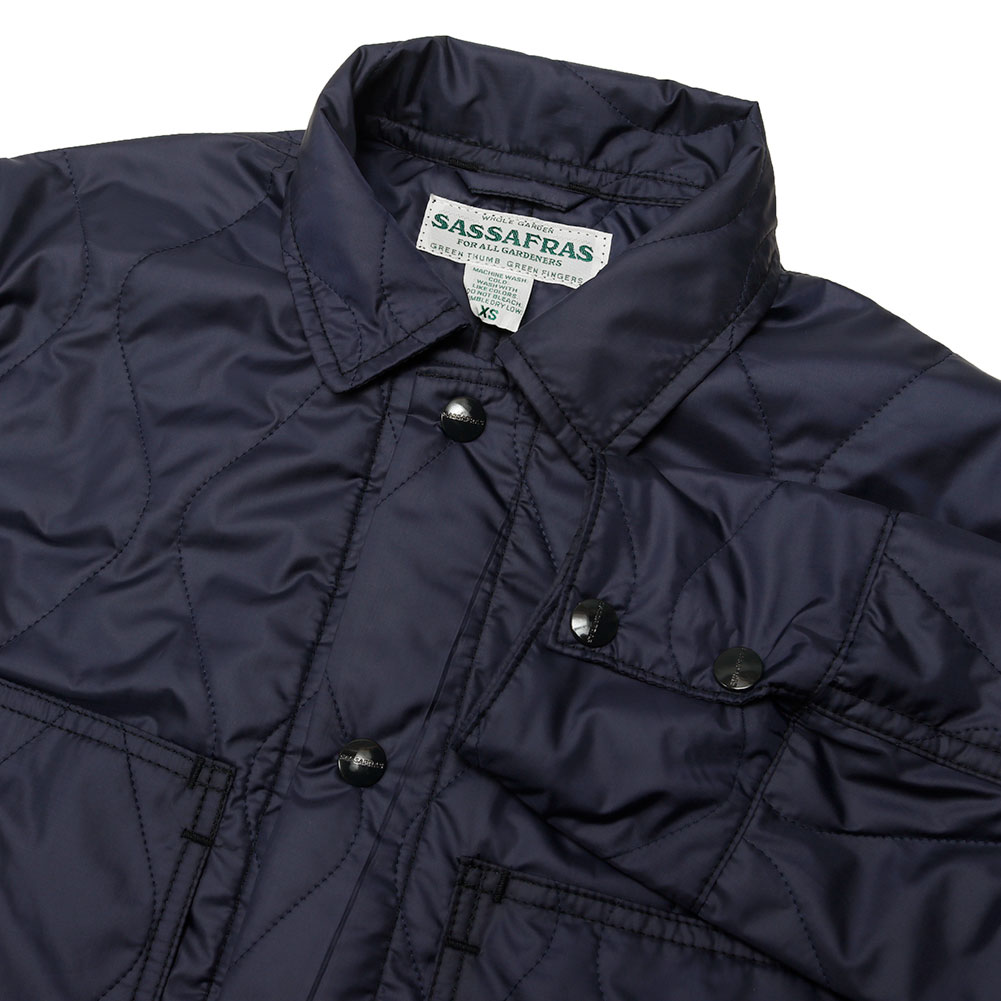 SASSAFRAS[ササフラス]Transplant Jacket Polyester Quilting SF