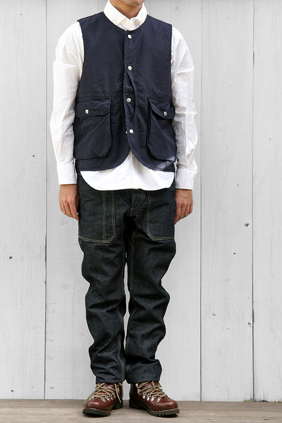 SASSAFRAS[ササフラス]フォールリーフパンツ 13.5ozデニム << MIDLAND