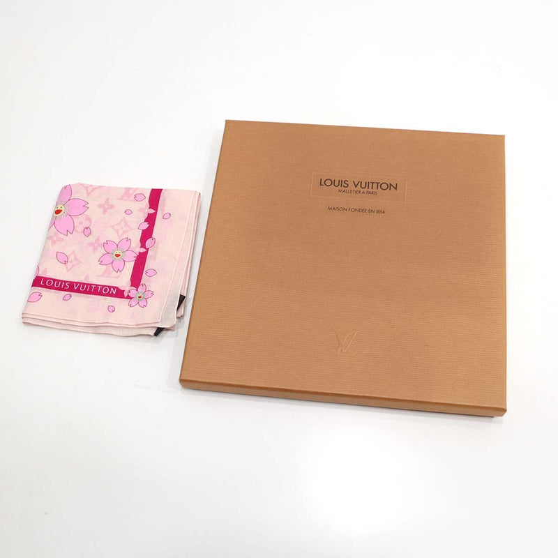 LOUIS VUITTON ルイヴィトン LV ハンカチ スカーフ M71921 村上隆