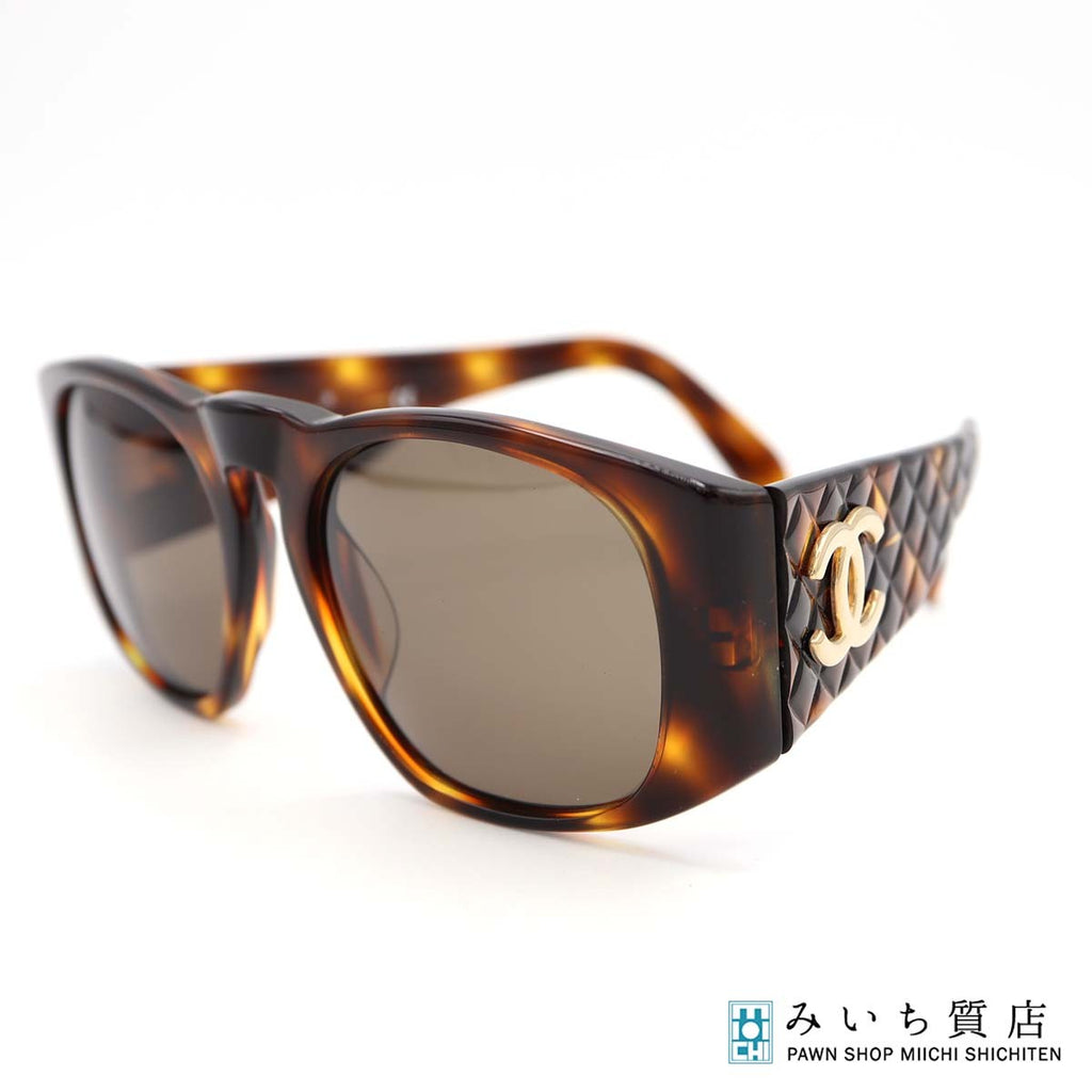 CHANEL シャネル サングラス 01450 91235 べっ甲柄 度なし ブラウン系