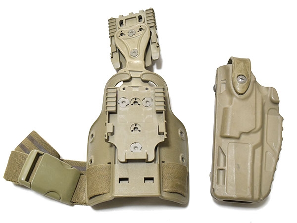 米軍実物 Safariland SIG P320 P250 ホルスター フルサイズ 左用 FDE