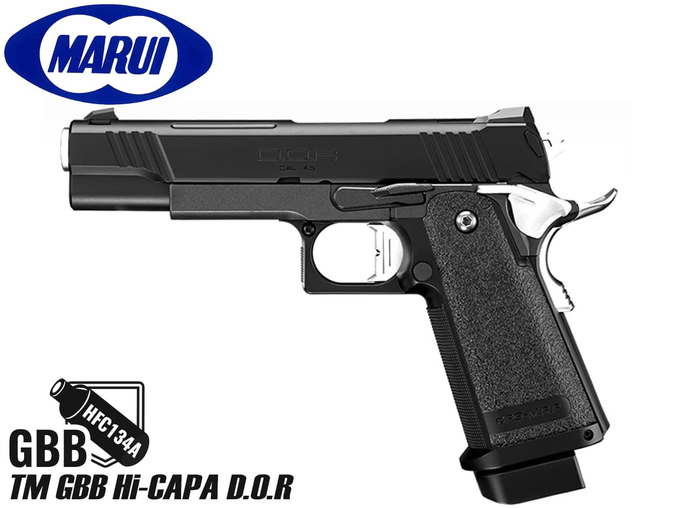 東京マルイ ガスブローバック ハイキャパ D.O.R [カラー：ブラック