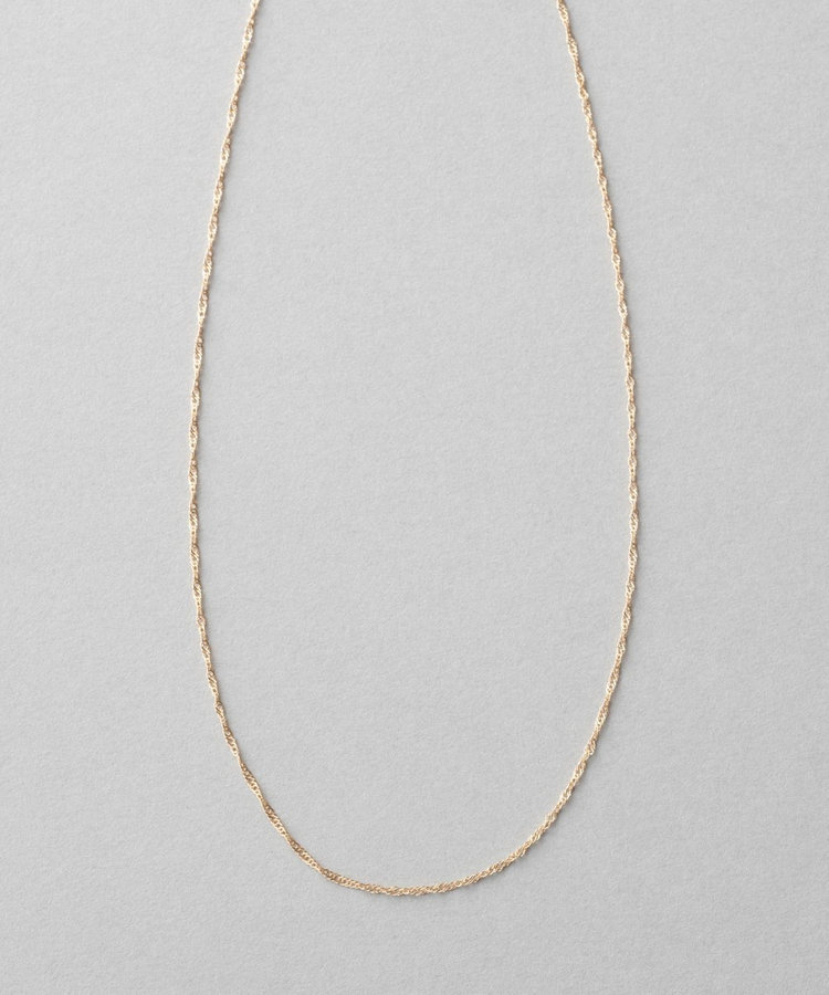 K10YG スクリューチェーン ネックレス（761642） ｜ women（ウィメンズ