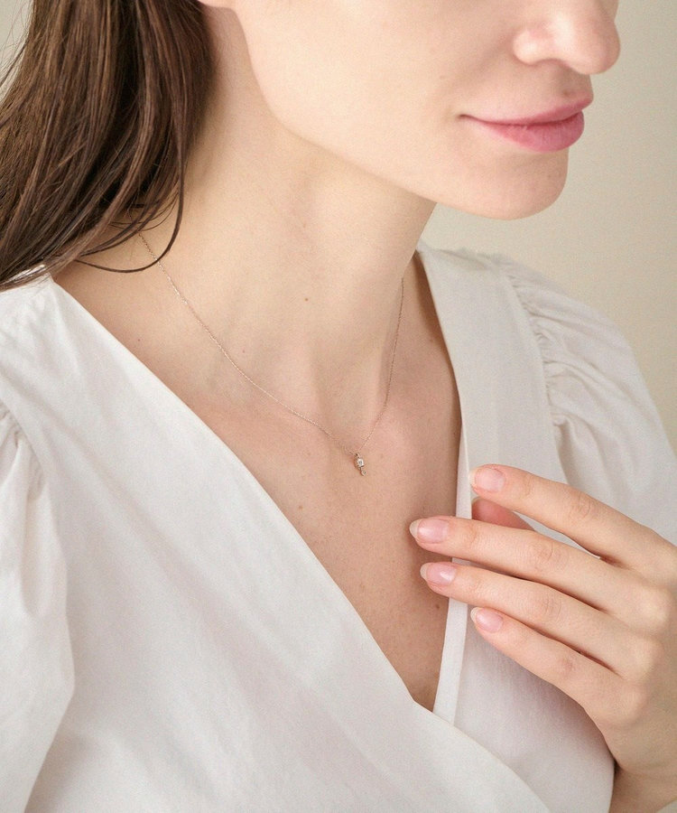 K10MPG ミストピンク ホワイトトパーズ/ブラウンダイヤモンド