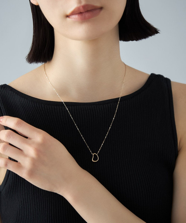 K10YG ロングネックレス ユニーク（036877） ｜ women（ウィメンズ