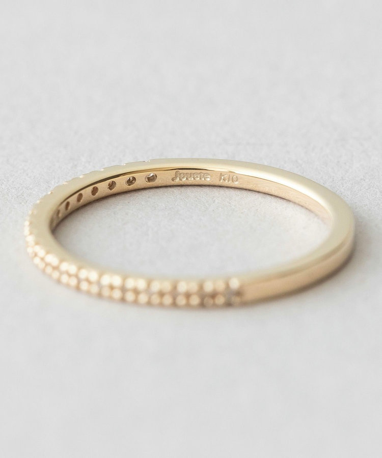 K10YG ピンキーリング ブラウンダイヤモンド（032503） ｜ women