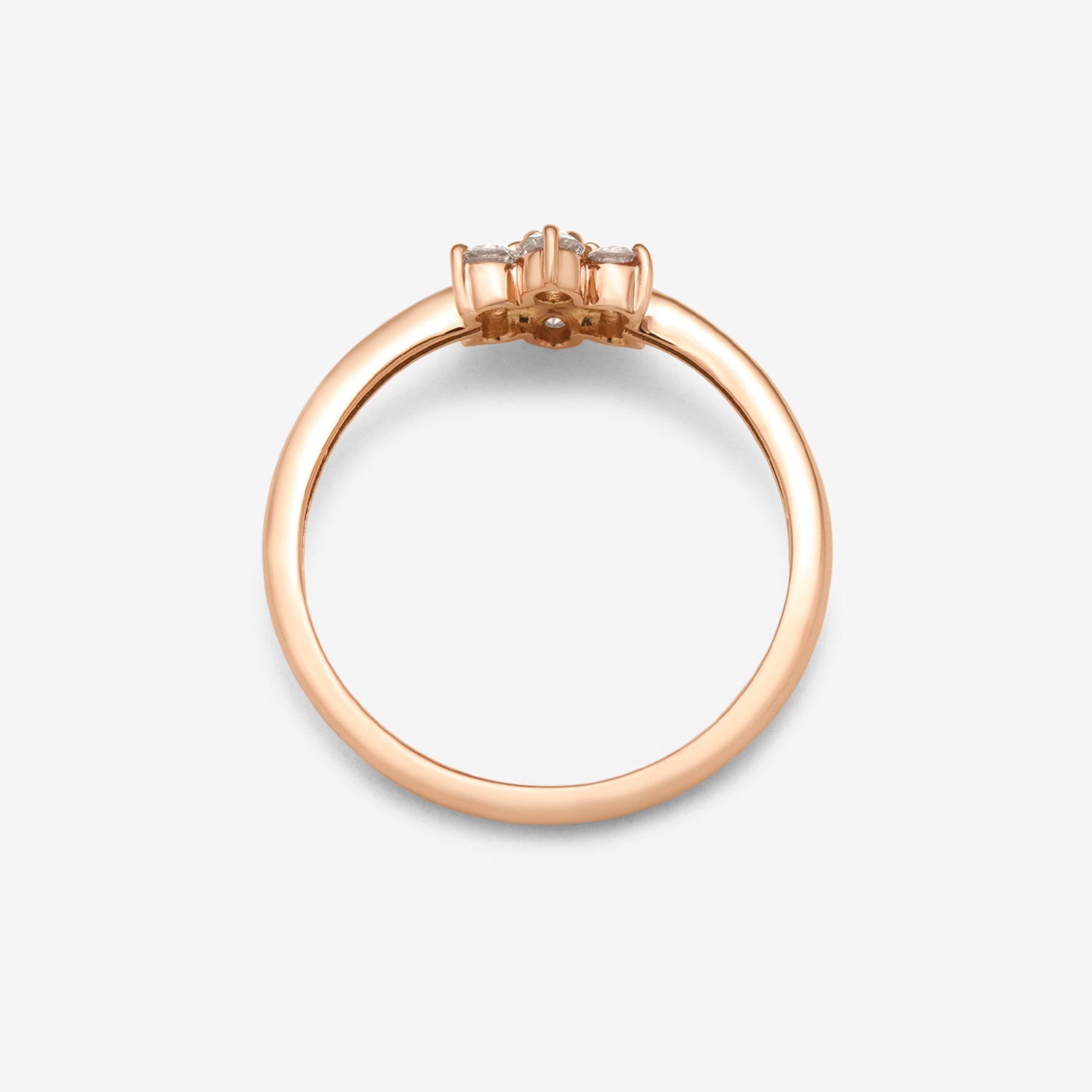 K18 ピンクゴールド ダイヤモンド リング – Milluflora | ミルフローラ