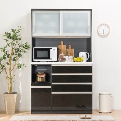 ニトリ キッチンボード（Nポスティア120KB BK） - MIRUMU