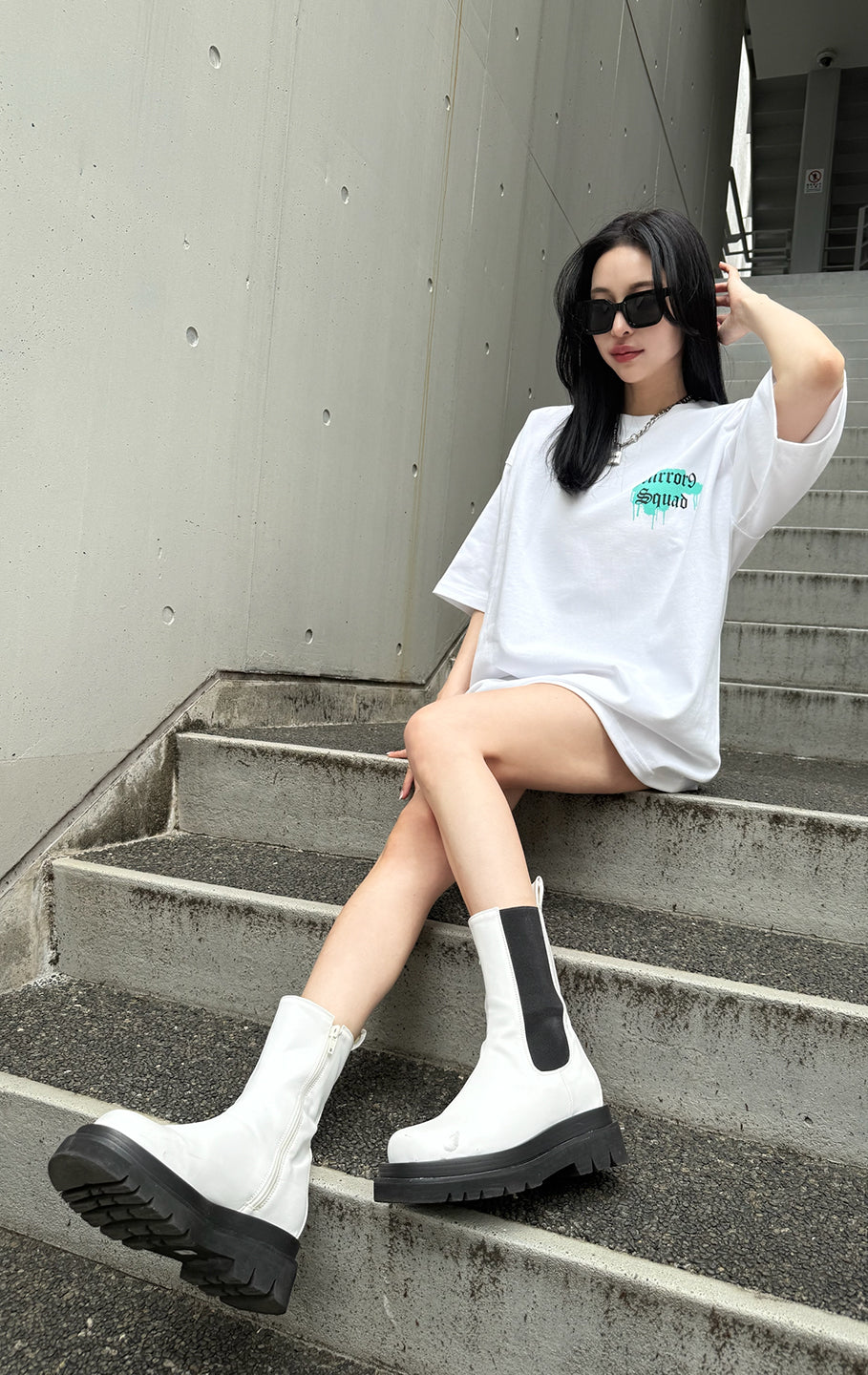 50%OFF】Side gore short boots/2color – MIRROR9