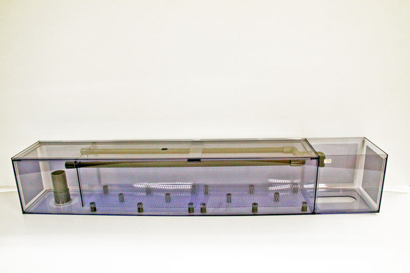 150cm水槽用 オリジナルフルウェット上部フィルタークリアタイプ